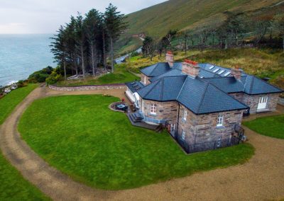 kerry house view by drone